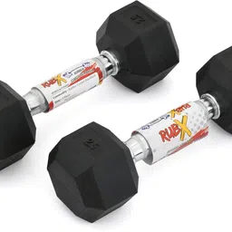 Hex dumbbells 5kg (2.5kg each) Fixed Weight Dumbbell-image-26