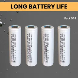 sacro Rechargeable 1800Mah Lithium-Ion For Light Speaker Pack of 4Q341 Battery-picture-15