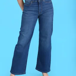 flying machine Women Regular High Rise Blue Jeans-picture-14