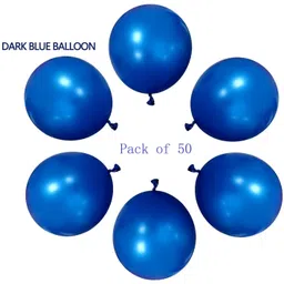 isk Metallic Dark Blue Balloon With Inflate Air Pump For Balloon Pump image 3