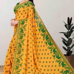 kashvi Printed Daily Wear Georgette Saree image 4