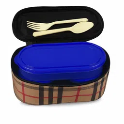 z medi hub Stainless Steel Lunch Box with Insulated Carry Bag – Office & School Tiffin 3 Containers Lunch Box image 4