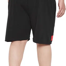 bigbanana Solid Men Black Regular Shorts image 5