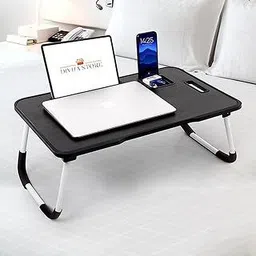 furnigully Wood Portable Laptop Table image 1