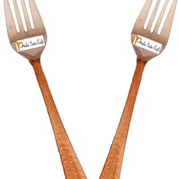 prisha india craft Copper Dessert Fork-picture-28