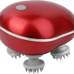 Electric Head Scalp Massager for Hair Growth | Red Light Therapy & Fall Control-image-32
