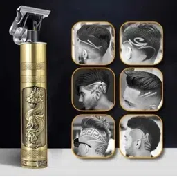 Trendy styler Professional Golden Metal Maxtop t99 Body Trimmer Haircut Grooming Kit Z12 Trimmer 120 minRuntime 4 Length Settings-image-57