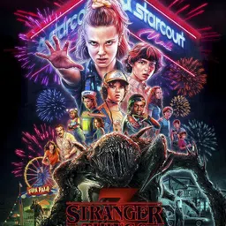 Stranger Things Tv Series Poster for Room & Office (13 Inch X 19 Inch, Rolled) Multi Color Paper Print-image-73