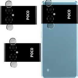 Youliked Back Camera Lens Glass Protector for POCO M4 5G image 2