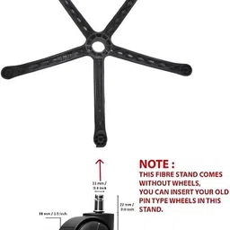 lela Nylon Office Executive Chair image 4