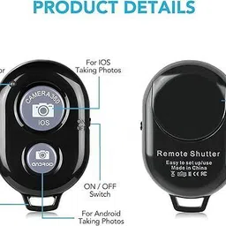 Redclip Wireless Bluetooth Remote Controller Shutter Button for Selfie Photos_1Camera Remote Control image 3