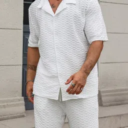 zilcon Shirt Regular Shorts Co-ords Set image 5