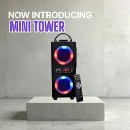 NIDHIE MINI LED TOWER 40 W Bluetooth Tower Speaker image 3