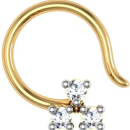 avsar Janvhi 18kt Diamond Yellow Gold Ring image 3