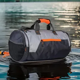 shivra 25 L Gym Duffel Bag - Sports Gym Bag Travel Duffel Bag(S-17*1 1) - Orange-picture-15