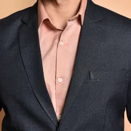 metronaut Men Solid Single Breasted Casual Blazer image 4