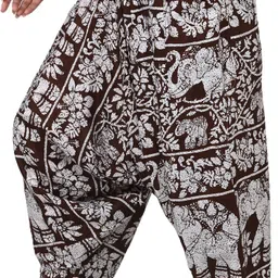 narnari Printed Rayon Women Harem Pants image 3