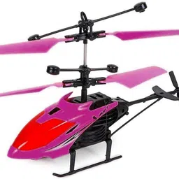 taruzba Hand Control Helicopter with USB Chargeable Cable Pack of 1 Without Remote image 4