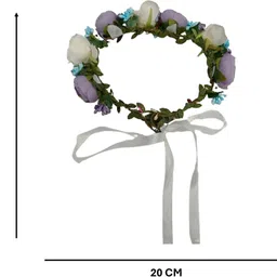 urban magic Birthday Princess Sash and flower tiara for Girls image 2