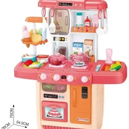 himanshu tex Kids Play Kitchen Realistic Lights, Sounds, Spray and Running Water Sink Toys image 3