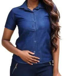 houseofcommon Women Regular Fit Solid Button Down Collar Casual Shirt-picture-48