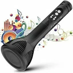 Kasim Traders Microphone Bluetooth Singing Mic with Built-in Speaker Echo Rechargeable Portabl 64 GB MP3 Player-image-31