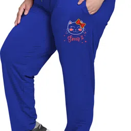 elite soul Pack of 2 Women Printed Multicolor Track Pants image 3