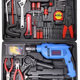 aegon Professional Tool Set with 750W Impact Drill Machine | 13mm Chuck Size | Power & Hand Tool Kit-picture-19