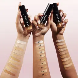 shopaarel Miracle Skin Foundation Full Coverage Blendable Semi Matte Cream Foundation image 4
