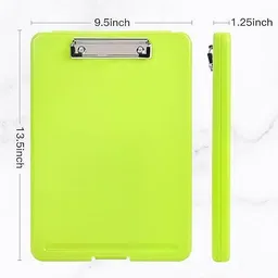 gela A4 Clipboard with Storage Box| Document Holder&Writing Pad for Offic,School,Home image 4