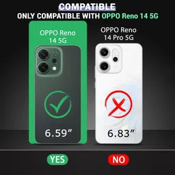 hamz Back Cover for Oppo Reno 14 5G image 2