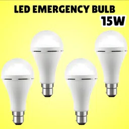 sacro (Emergency Inverter Blub) charging 15W LED Bulb for Extended Lighting_Pack_4E276 4 hrs Bulb Emergency Light image 1