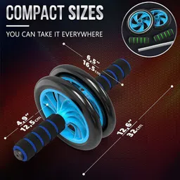 firstfit Wheel Ab Roller for Exercise Fitness Gym Ab Workout Equipment for Core Workout Ab Exerciser image 3