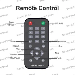 sound boss BLUETOOTH/USB/AUX/FM/SD Car Stereo image 5