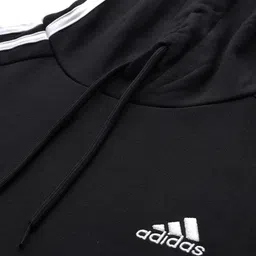 adidas Men Full Sleeve Striped Hooded Sweatshirt image 2