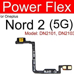 SRaccessories (DN2101, DN2103) OnePlus Nord 2 5G Volume Button Flex Cable image 2