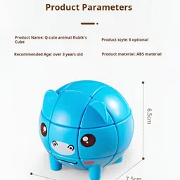 countrylink Animal Twist Puzzle Ball – Cute 3D Rotating Brain Teaser Toy for Kids image 2