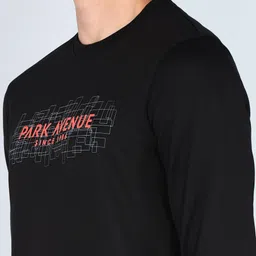park avenue Men Full Sleeve Printed Sweatshirt image 5