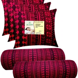 actos Microfibre Geometric Bolster Pack of 5-picture-31
