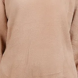 stem rope Women Top & Pyjama Set Pink Solid image 5