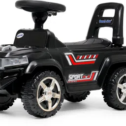 joyride Sport Humr4x4 Ride on Jeep for Kids |Music & Horn| Backrest Storage & Big Wheels Jeep Non Battery Operated Ride On image 1