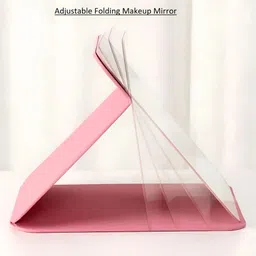 onicorn Foldable Makeup Mirror, Compact Portable Folding Vanity Mirror, PU Leather image 3