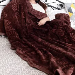 bhebha Abstract Single Mink Blanket for Mild Winter-picture-23