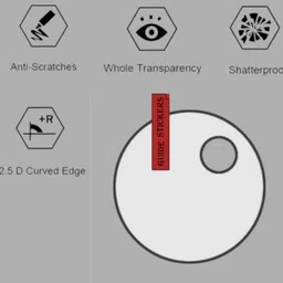 DB Back Camera Lens Glass Protector for MOTOROLA MOTO E15 4G CAMERA LENS ( PACK OF 4) image 3