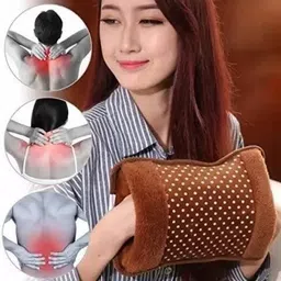 nlb enterprise Hot Water Bag,Electric Heating Pad 1 L Hot Water Bag(Multicolor)(MULTIDESIGN) Pain relief bag 1 L Hot Water Bag image 2
