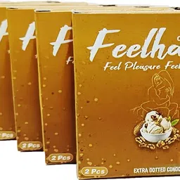 lisamed Extra Dotted Condom Butterscotch Flavour,Extra Stimulation for Enhanced Pleasure Condom-picture-45