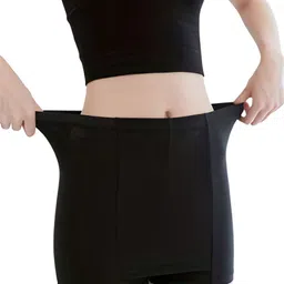 caredone Solid Women Black Casual Shorts image 2