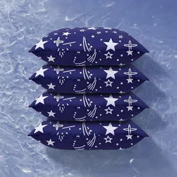 soft snooze Luxury Microfibre Abstract Sleeping Pillow Pack of 4-picture-15