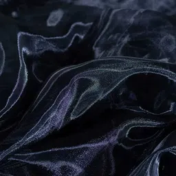 rozaline Unstitched Organza Multipurpose Running Fabric Solid image 4