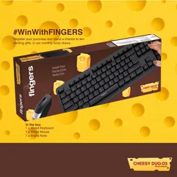 FINGERS CheesyDuo-D3 With Mouse Combo Set image 5